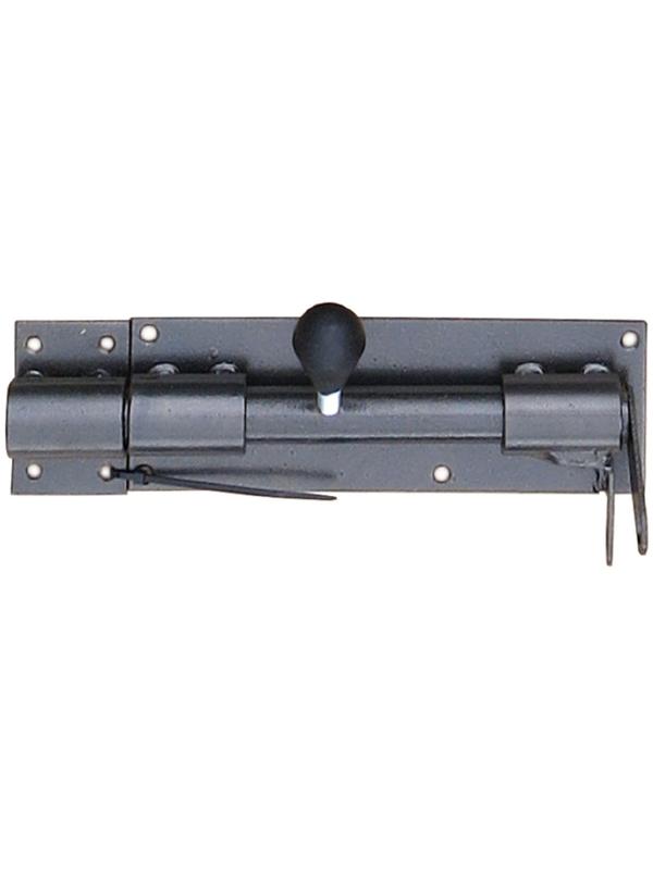 Засов гаражный 20х210, под замок, 21х8х7 см