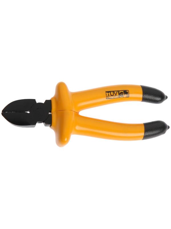 Бокорезы диэлектрические ТУНДРА, изолирующие рукоятки из резины до 1000 В, 160 мм