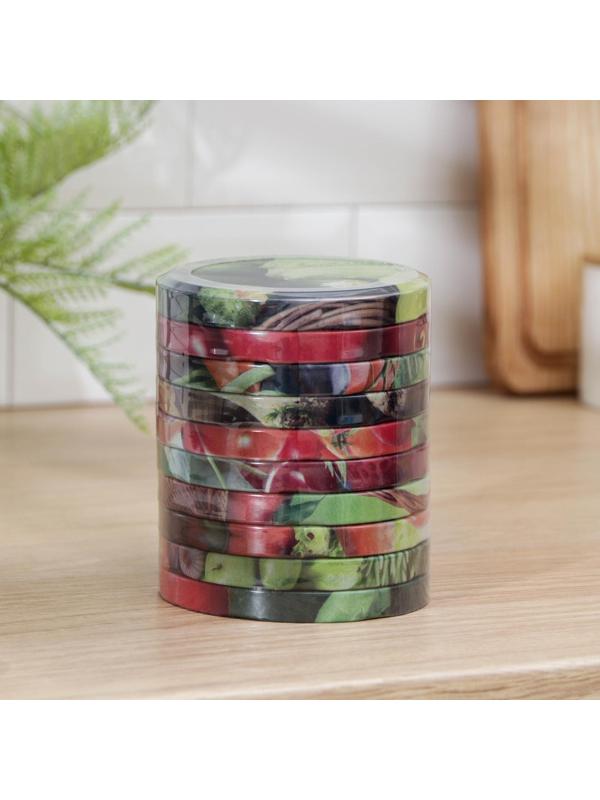 Крышка для консервирования, винтовая, ТО-100 мм, упаковка 10 шт, цвет МИКС