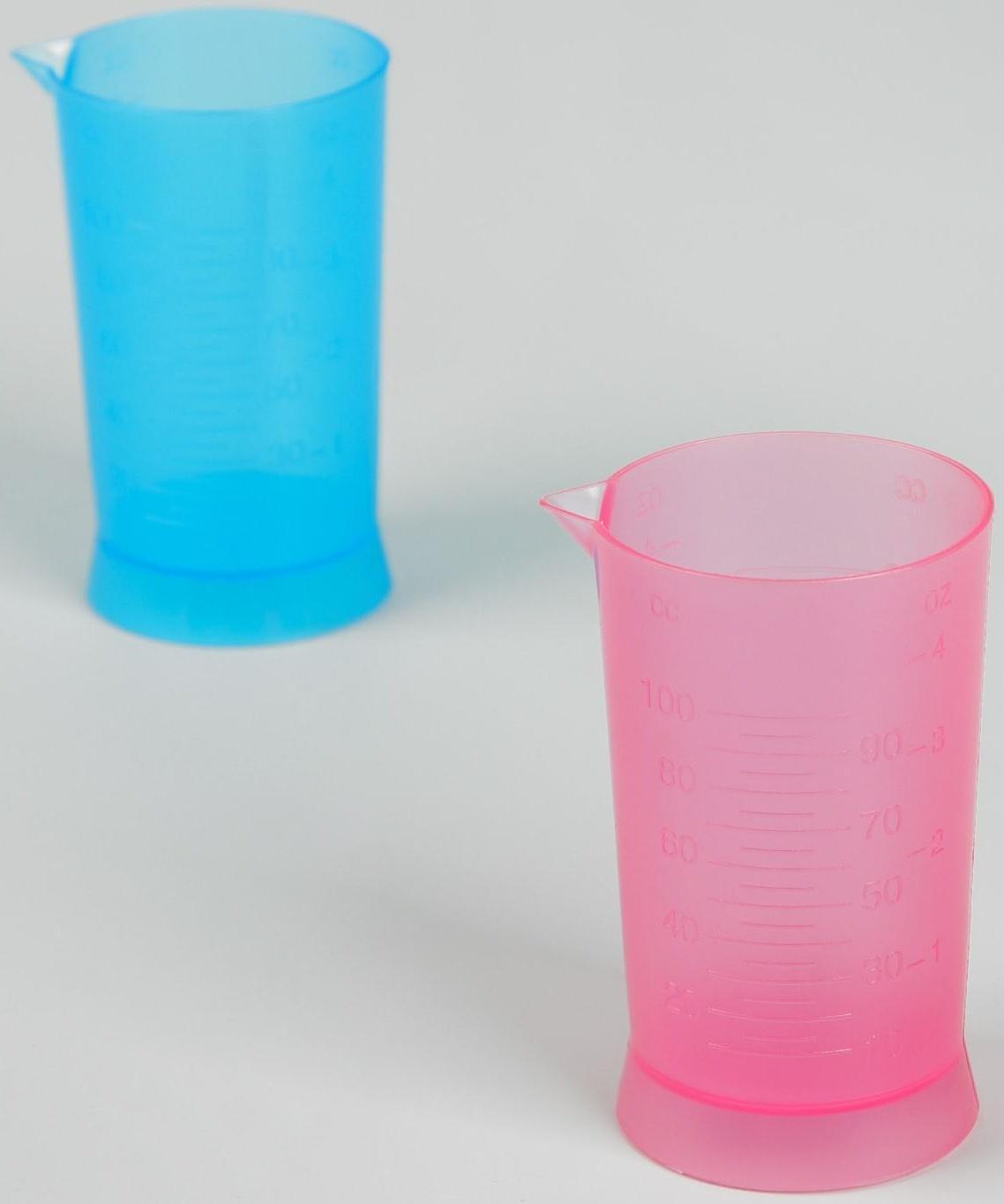 Мерный стакан, 100 мл, цвет МИКС