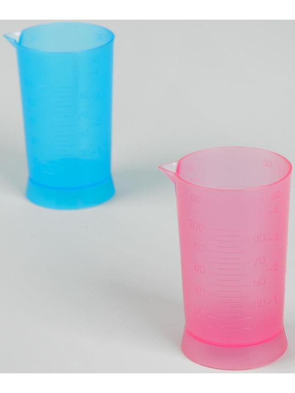 Мерный стакан, 100 мл, цвет МИКС