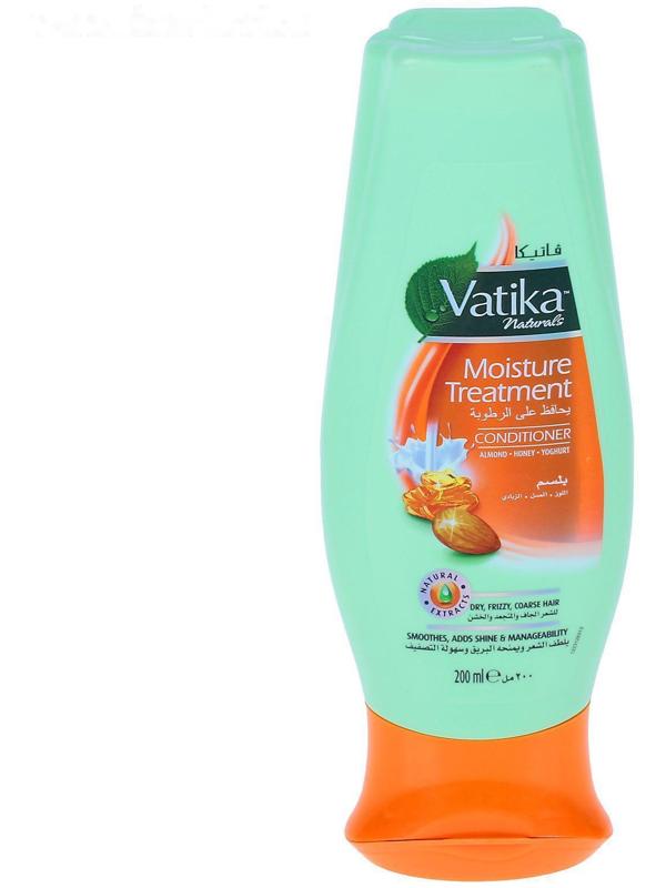 Кондиционер для волос Dabur VATIKA Naturals Moisture Treatment, увлажняющий, 200 мл