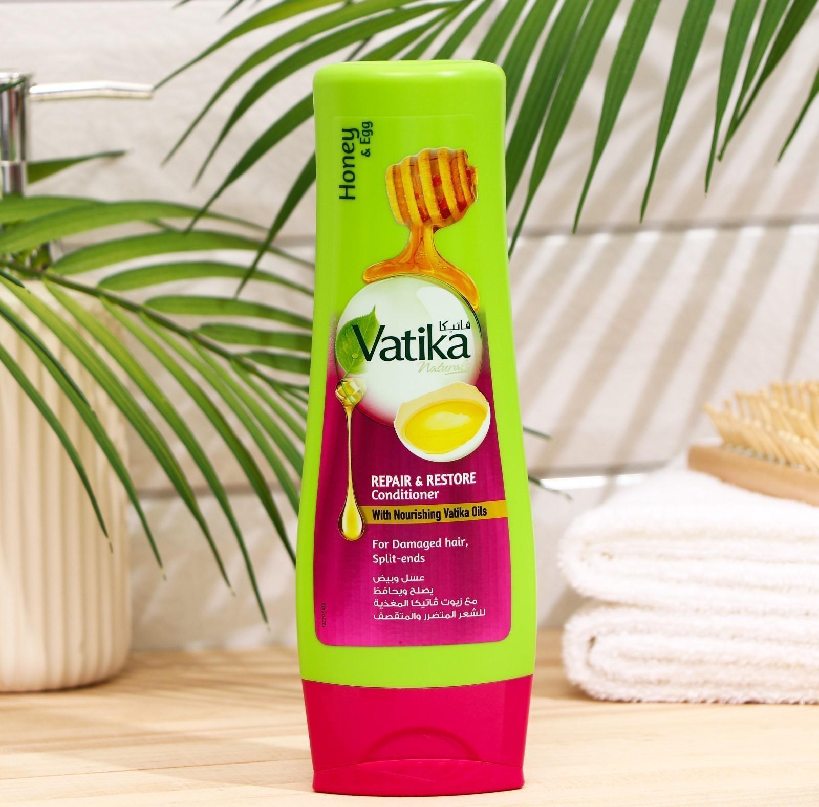 Кондиционер для волос Dabur VATIKA Naturals Repair & Restore, исцеление и восстановление, 200 мл