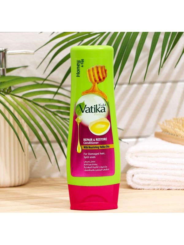Кондиционер для волос Dabur VATIKA Naturals Repair & Restore, исцеление и восстановление, 200 мл