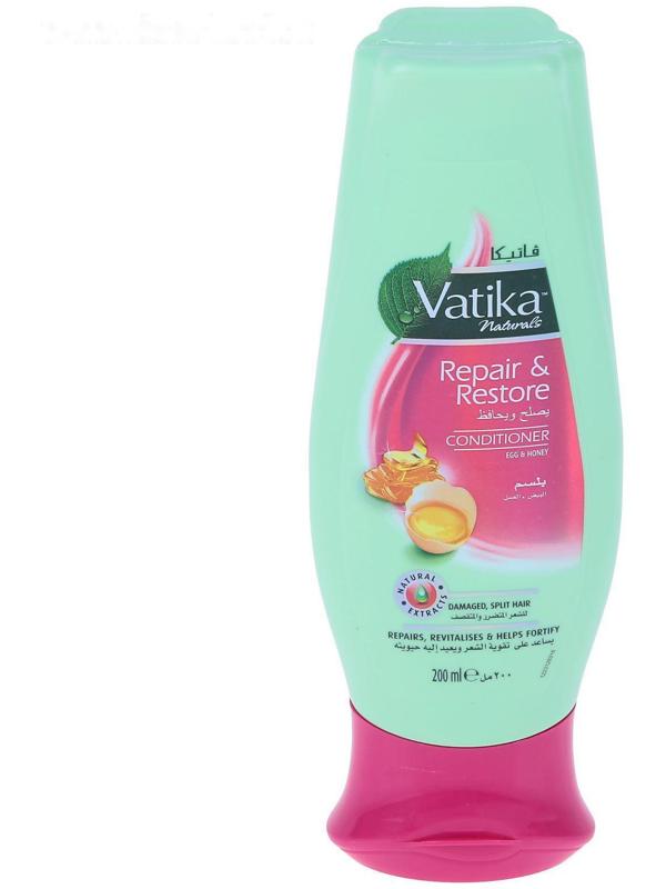 Кондиционер для волос Dabur VATIKA Naturals Repair & Restore, исцеление и восстановление, 200 мл