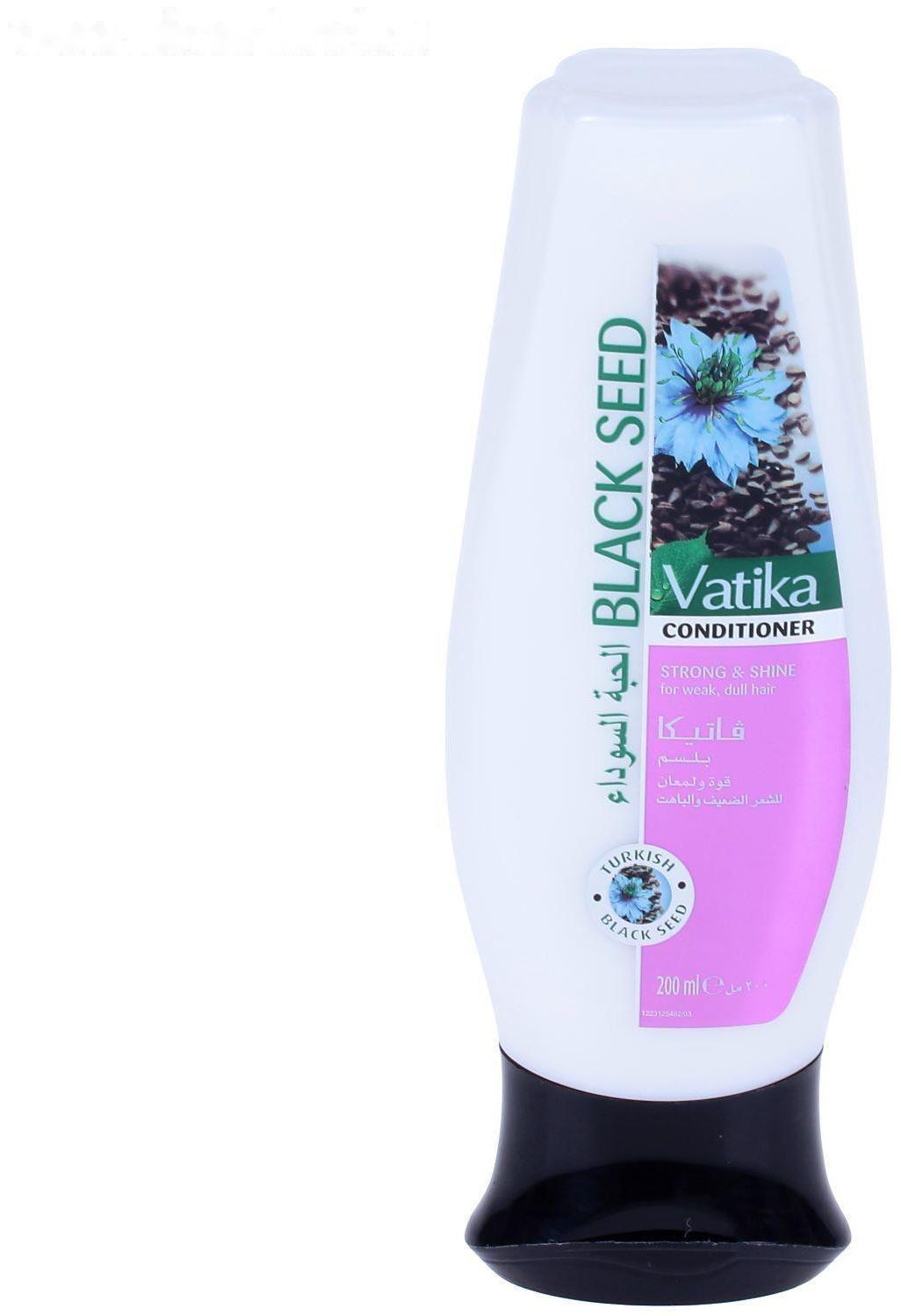 Кондиционер для волос Dabur VATIKA BLACK SEED «Сила и блеск», 200 мл