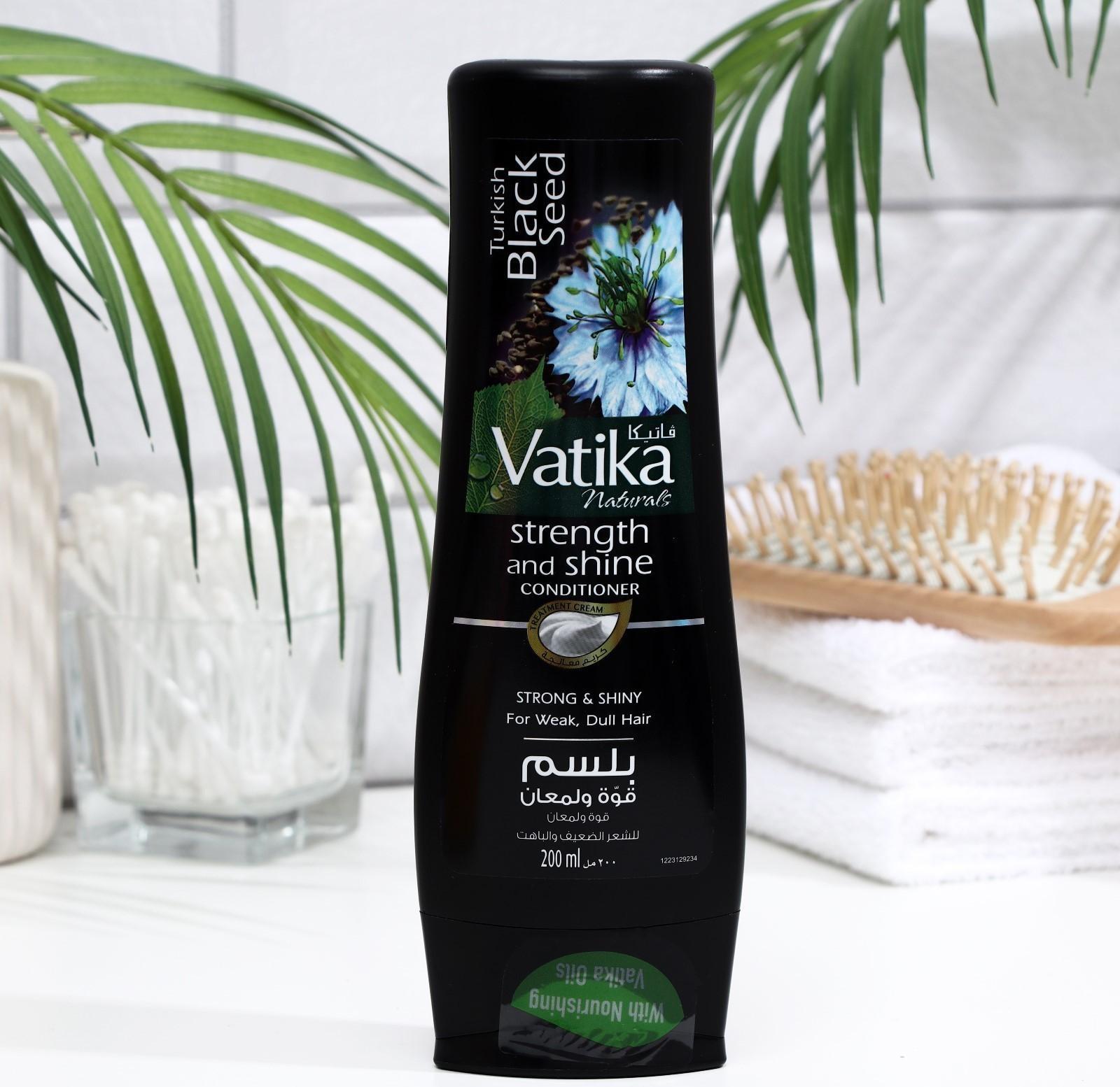 Кондиционер для волос Dabur VATIKA BLACK SEED «Сила и блеск», 200 мл