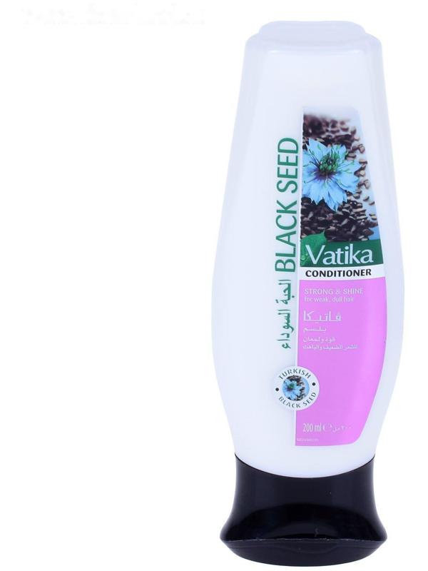 Кондиционер для волос Dabur VATIKA BLACK SEED «Сила и блеск», 200 мл