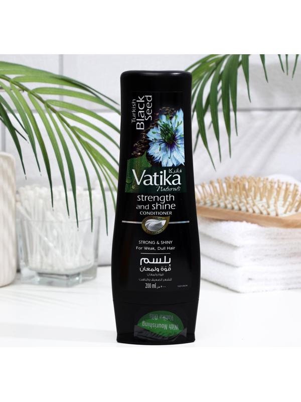 Кондиционер для волос Dabur VATIKA BLACK SEED «Сила и блеск», 200 мл