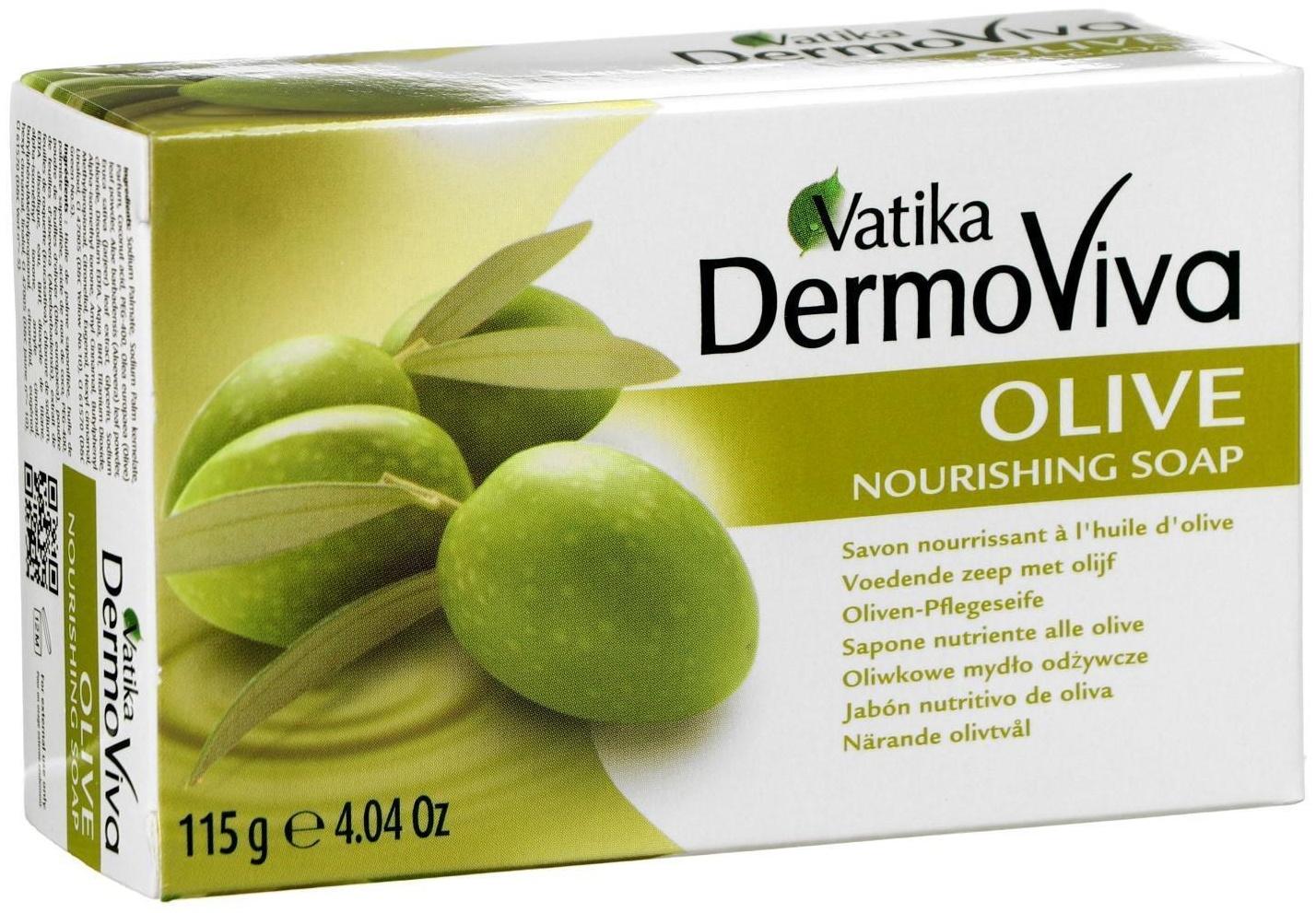 Мыло Vatika Naturals Olive Soap - с экстрактом оливы 115 гр.