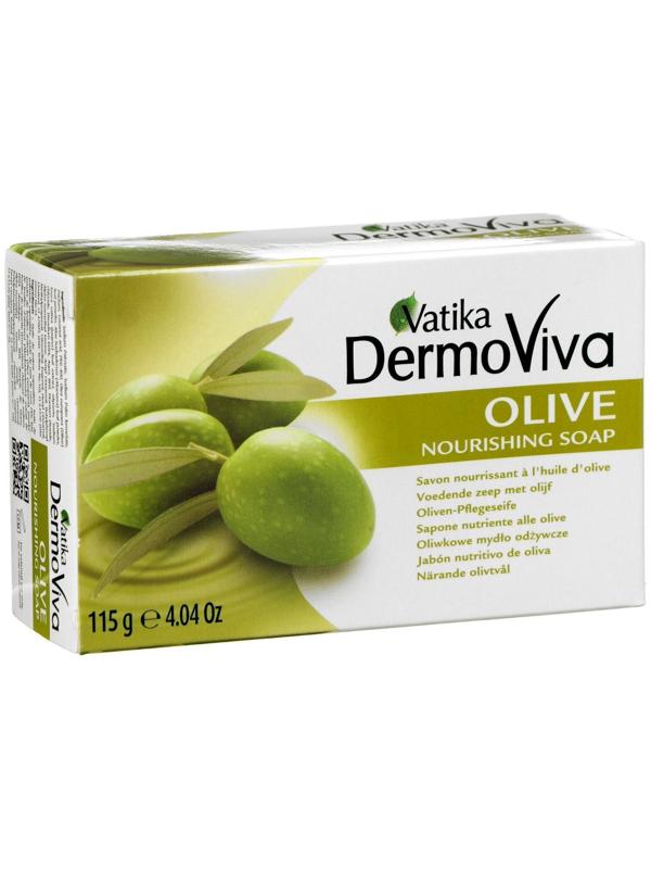 Мыло Vatika Naturals Olive Soap - с экстрактом оливы 115 гр.