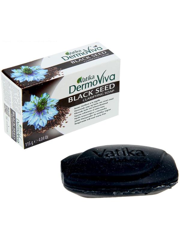 Мыло Vatika Naturals Black Seed Soap - с экстрактом семян черного тмина, 115 г