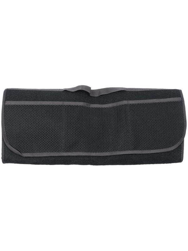 Органайзер в багажник ковролиновый, черный  50х25х15 см