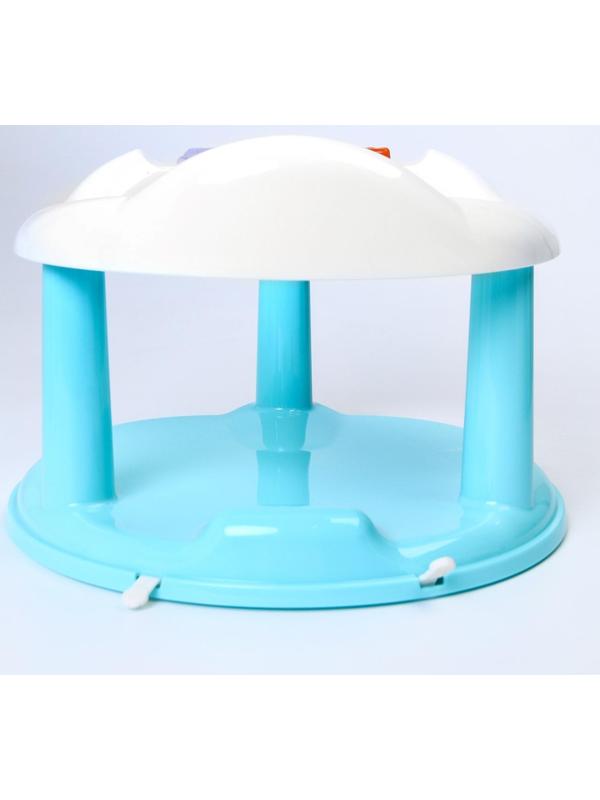 Стульчик для купания на присосках, цвет бирюзовый