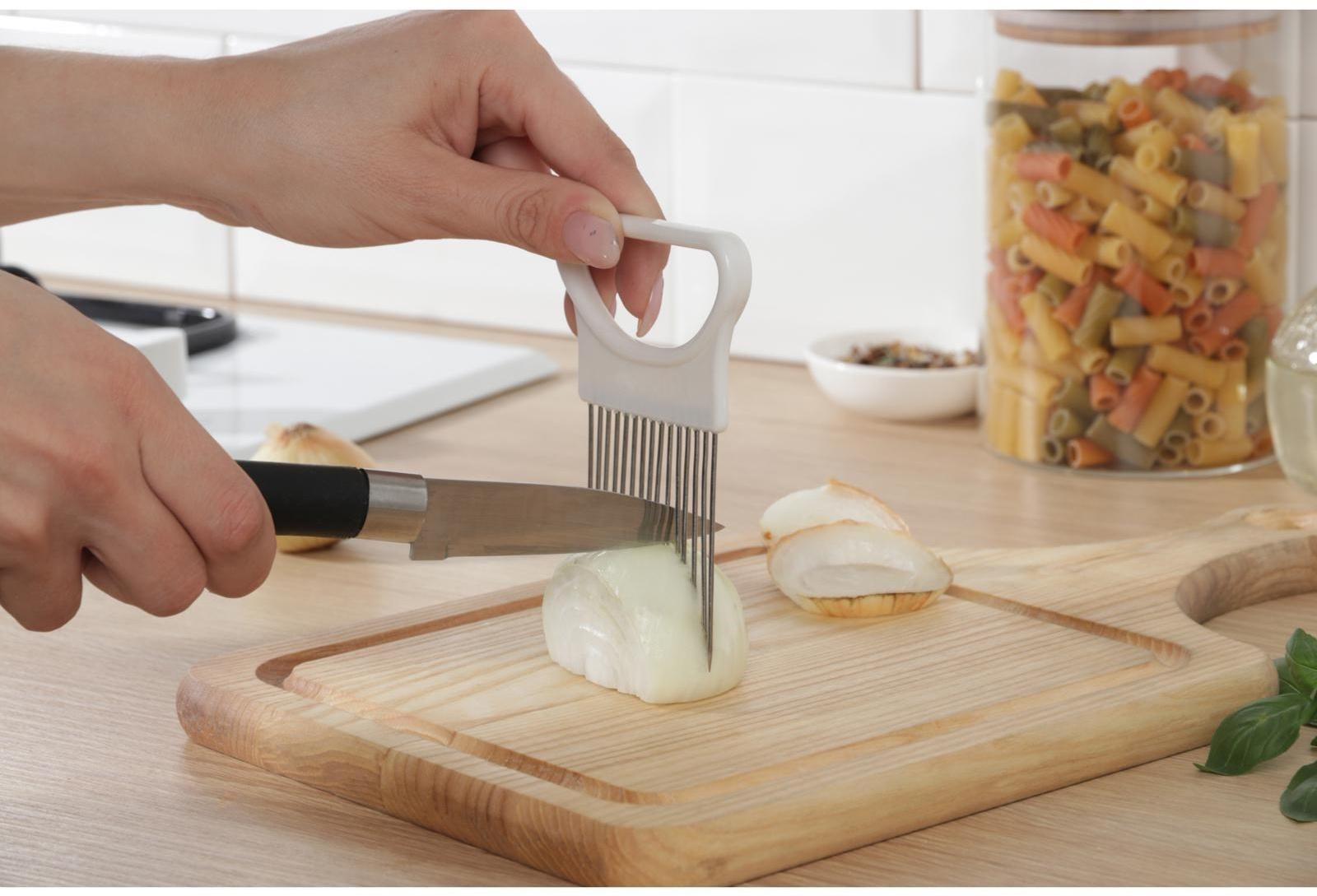 Приспособление для нарезки лука Доляна, 11×8 см, цвет МИКС