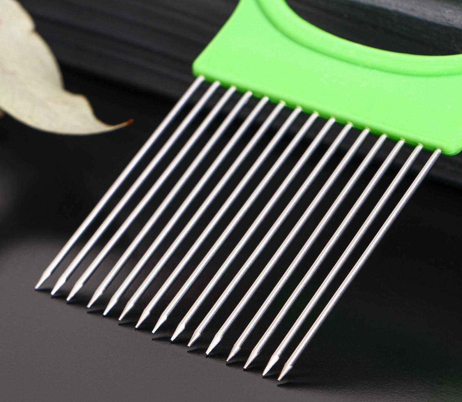 Приспособление для нарезки лука Доляна, 11×8 см, цвет МИКС