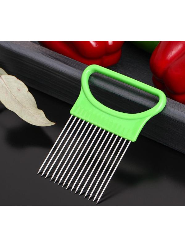 Приспособление для нарезки лука Доляна, 11×8 см, цвет МИКС