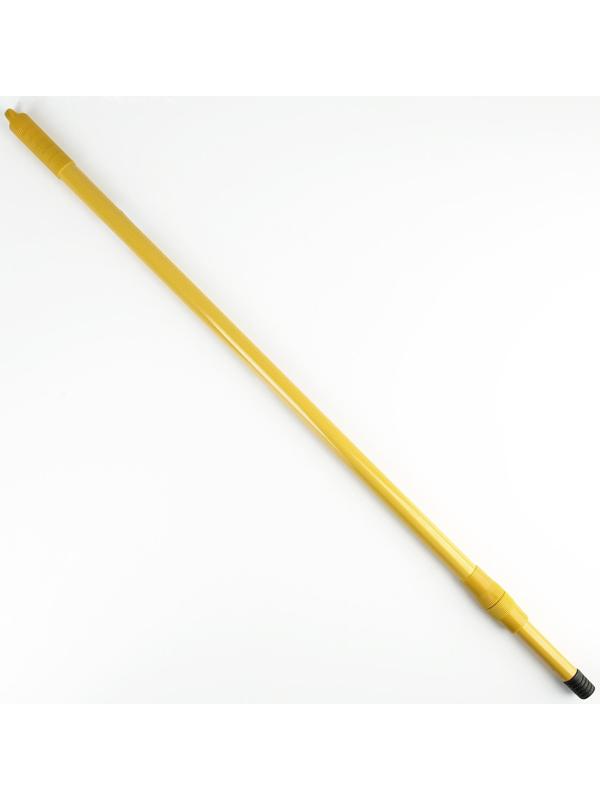 Черенок металлический телескопический, 75,8-138,5 см, цвет МИКС