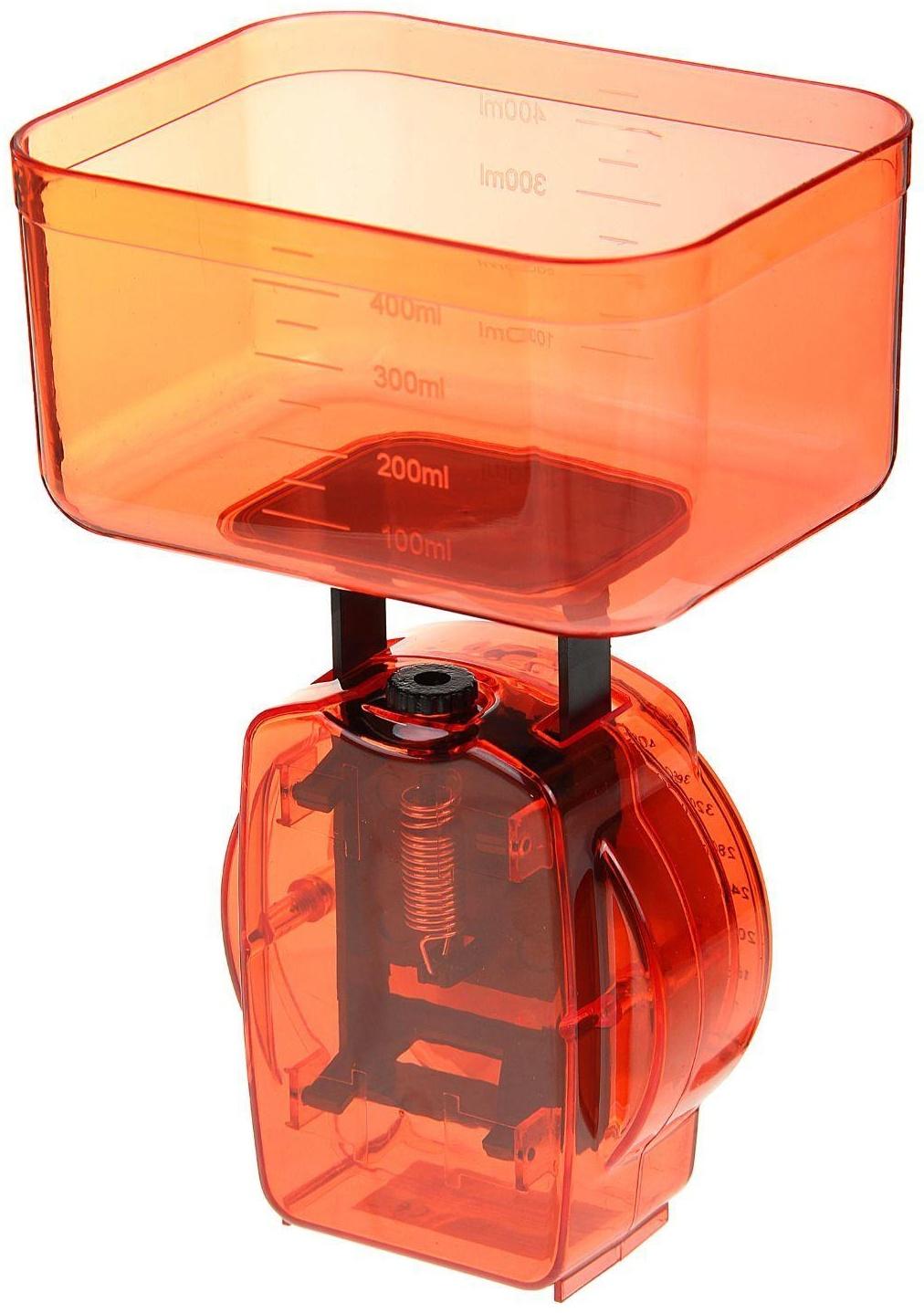 Весы кухонные HOMESTAR HS-3004М, механические, до 1 кг, чаша 0.5 л, красные