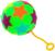 Мяч «Звёздочки», световой, с пищалкой, цвета МИКС