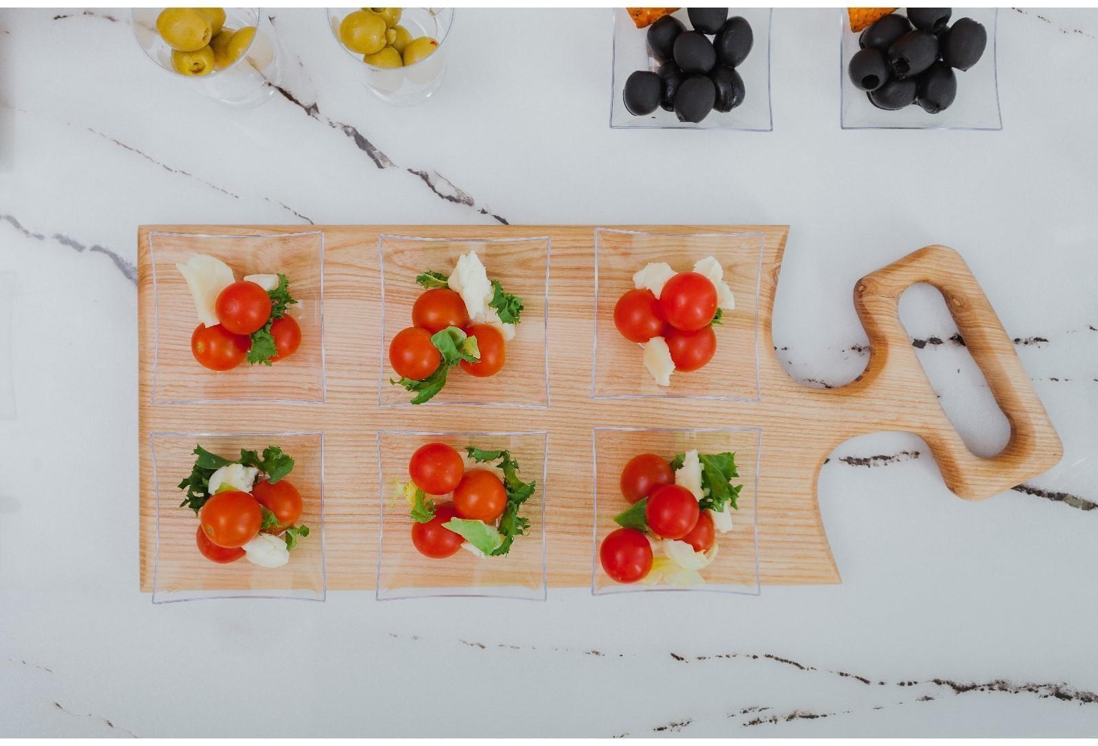 Форма одноразовая для фуршетов Square, 90 мл, 7×7 см, цвет прозрачный