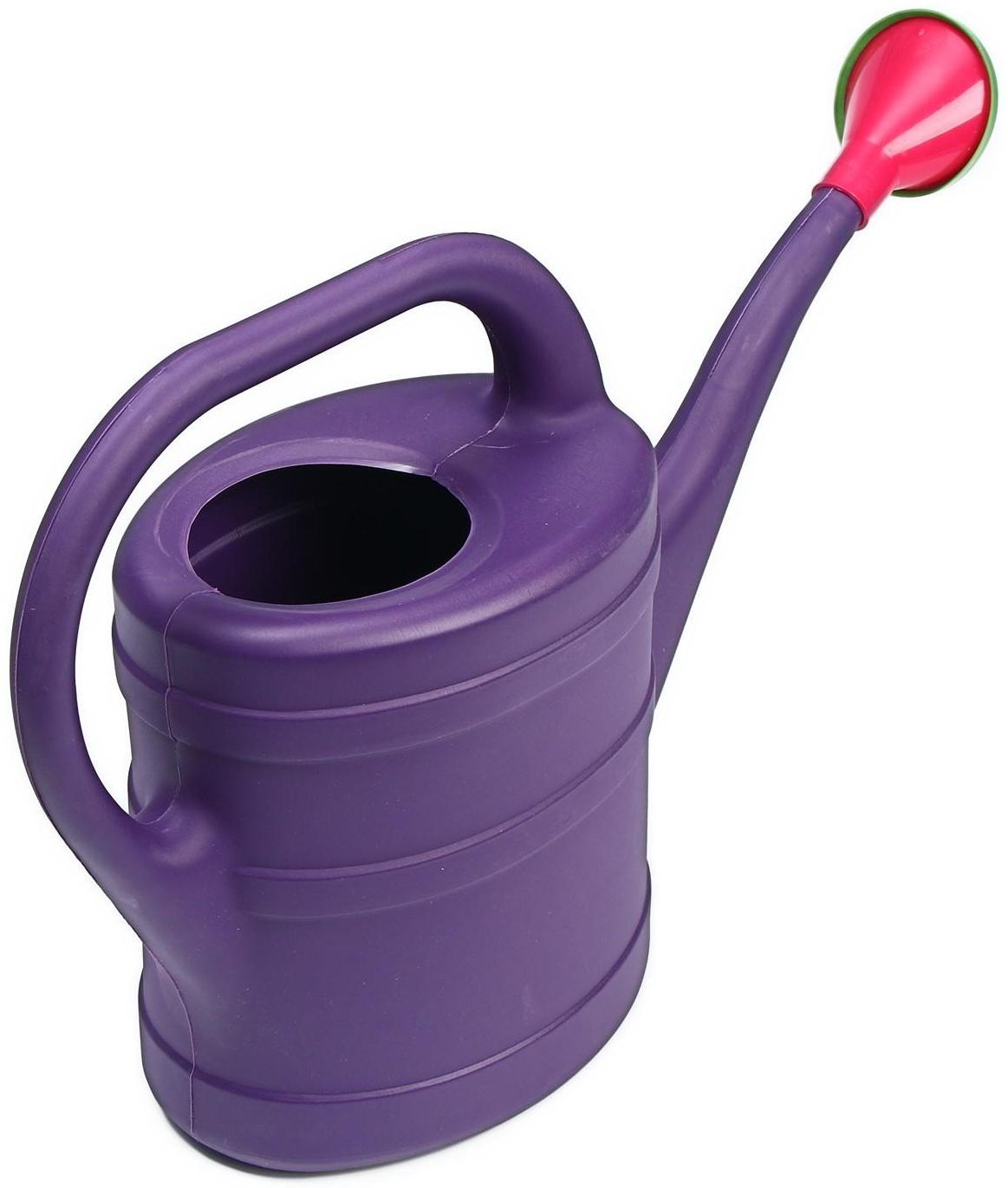 Лейка, 5 л, с рассеивателем, цвет МИКС