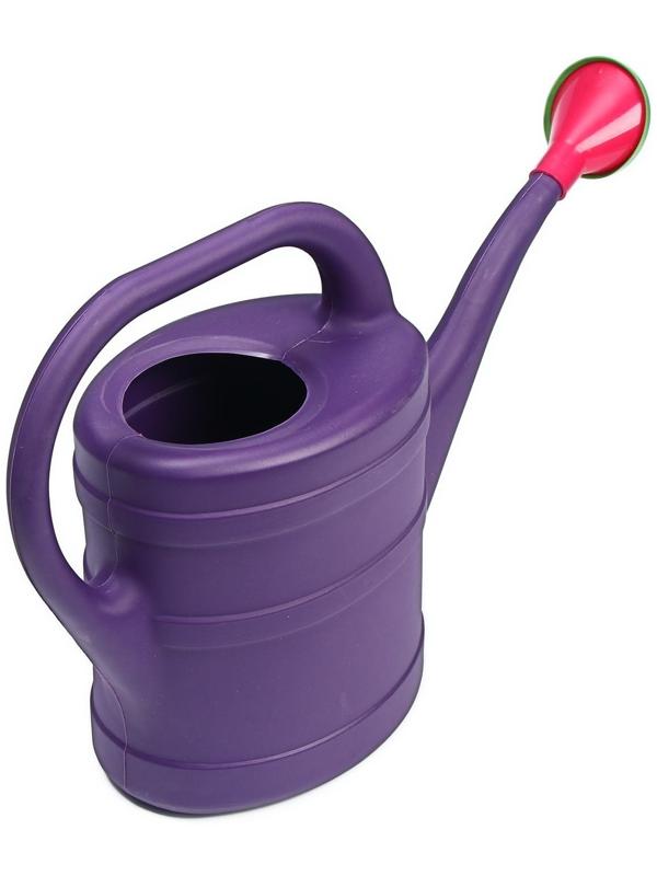 Лейка, 5 л, с рассеивателем, цвет МИКС