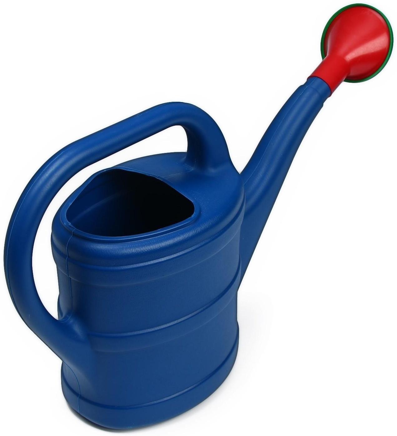 Лейка, 8 л, с рассеивателем, цвет МИКС