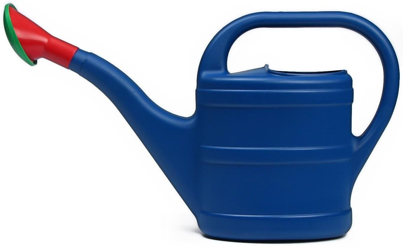Лейка, 8 л, с рассеивателем, цвет МИКС