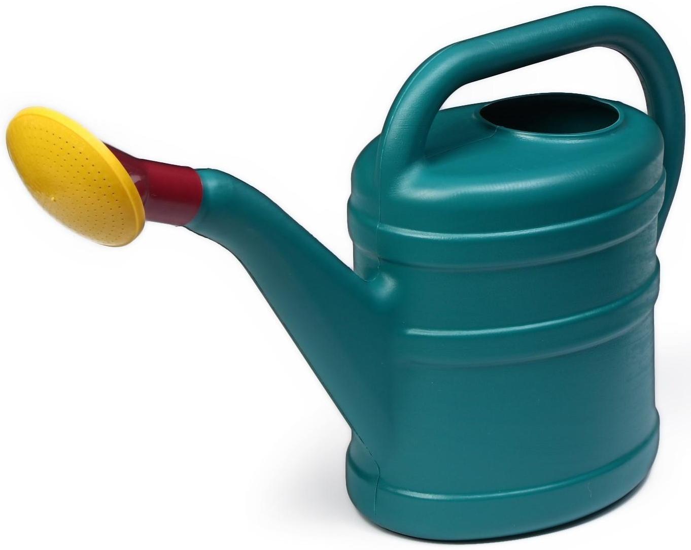 Лейка, 10 л, с рассеивателем, цвет МИКС, «Классика»