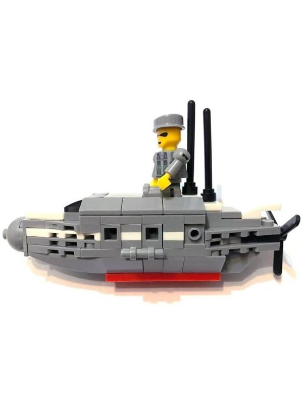 Конструктор «Субмарина», 94 детали, 3 варианта сборки