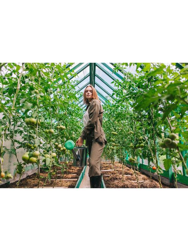 Лейка, 8 л, с рассеивателем, оцинкованная