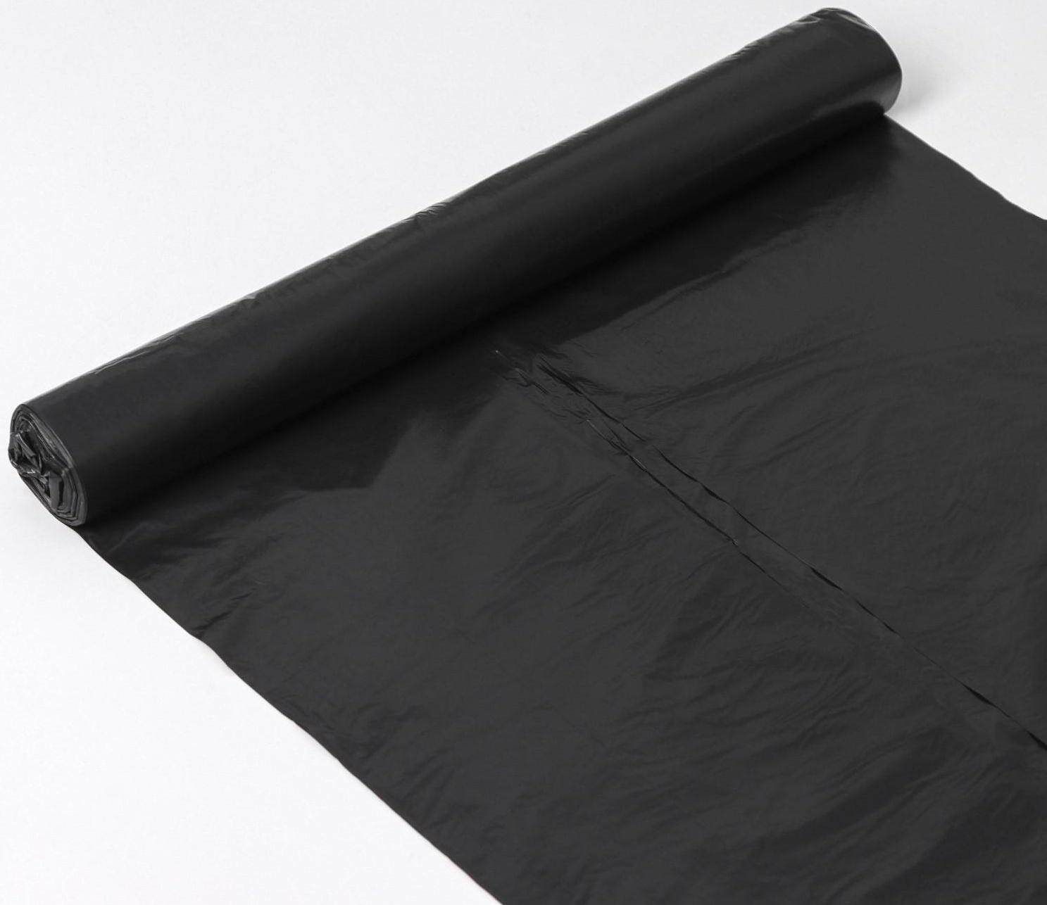 Мешки для мусора «Профи», 120 л, 20 мкм, 68×106, ПВД, 10 шт, цвет чёрный