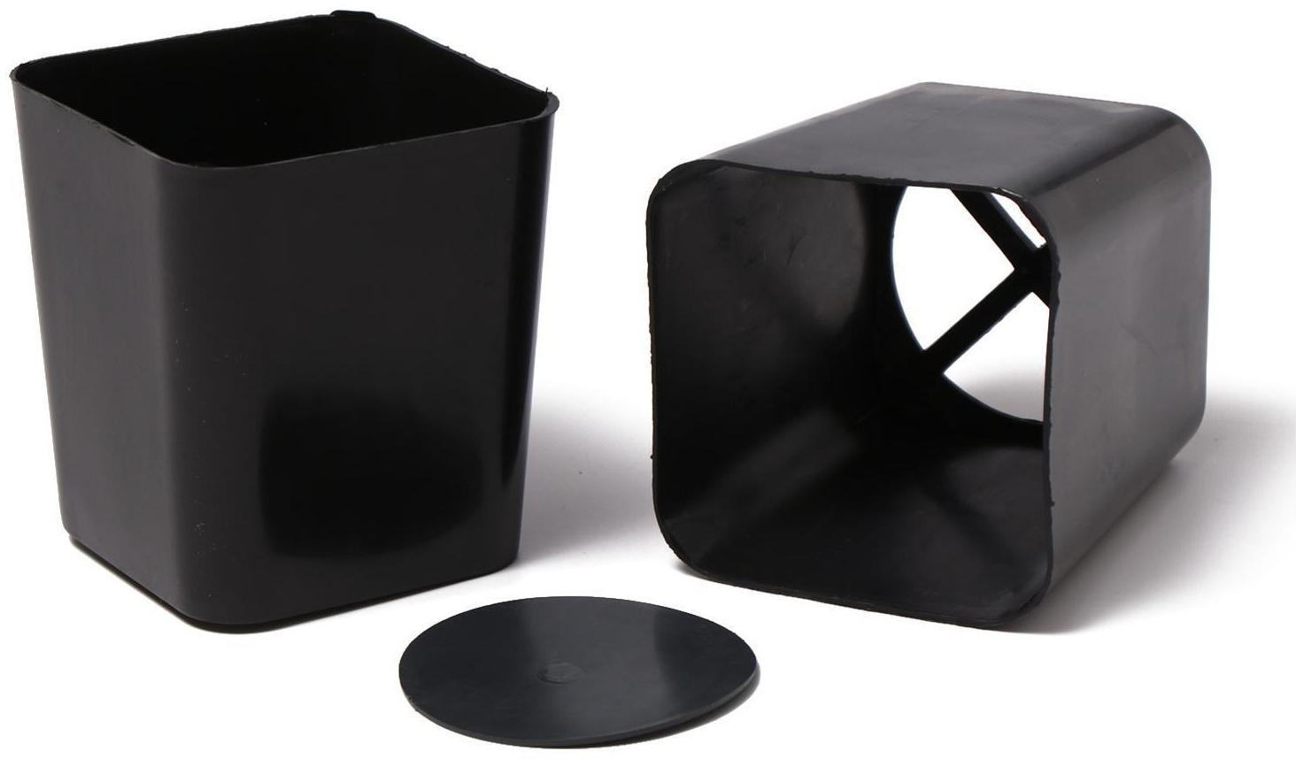 Набор для рассады: стаканы по 500 мл (10 шт.), поддон 40 × 19,5 см, МИКС, Greengo