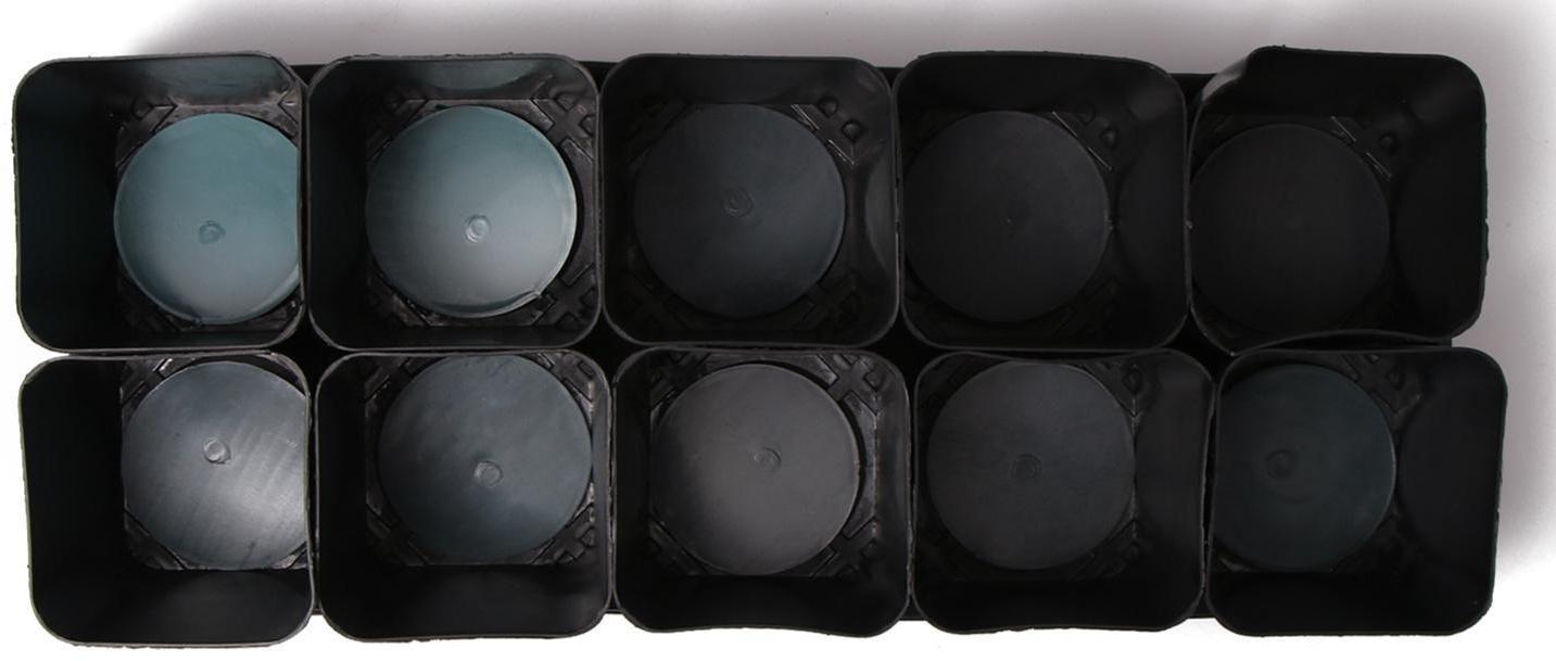 Набор для рассады: стаканы по 500 мл (10 шт.), поддон 40 × 19,5 см, МИКС, Greengo