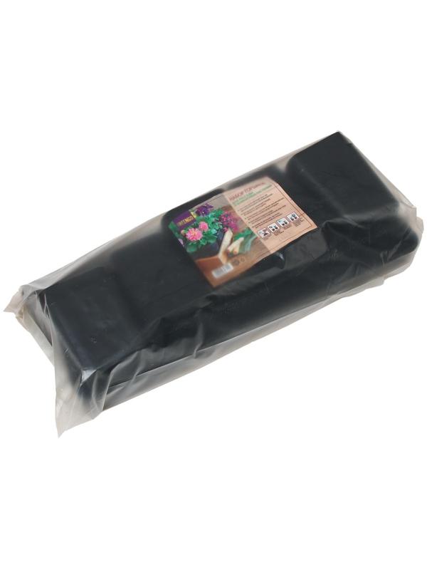 Набор для рассады: стаканы по 500 мл (10 шт.), поддон 40 × 19,5 см, МИКС, Greengo