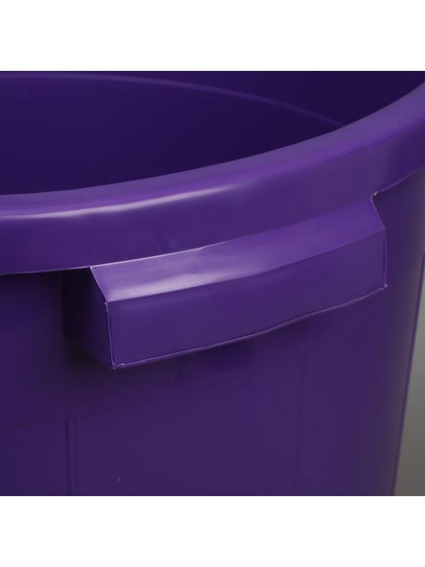 Бак хозяйственно-бытовой «Колор», 50 л, с крышкой, цвет МИКС