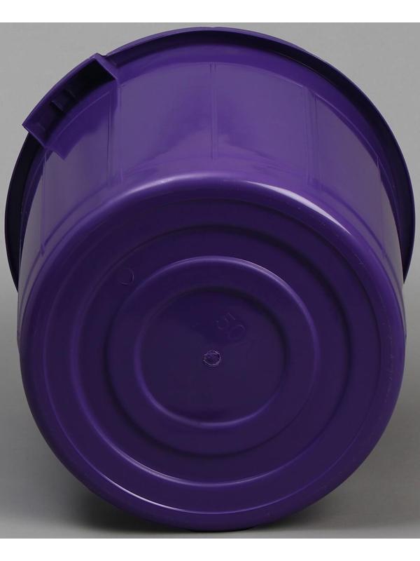 Бак хозяйственно-бытовой «Колор», 50 л, с крышкой, цвет МИКС