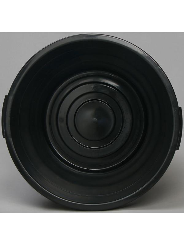 Бак хозяйственно-бытовой, 50 л, с крышкой, чёрный