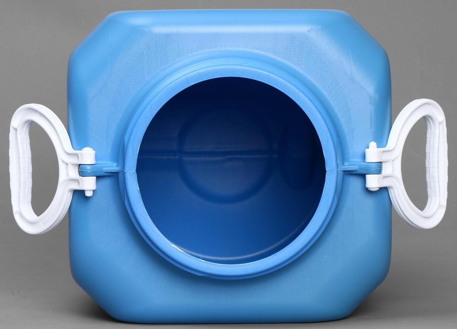 Фляга пищевая, 30 л, горловина 19 см, голубая