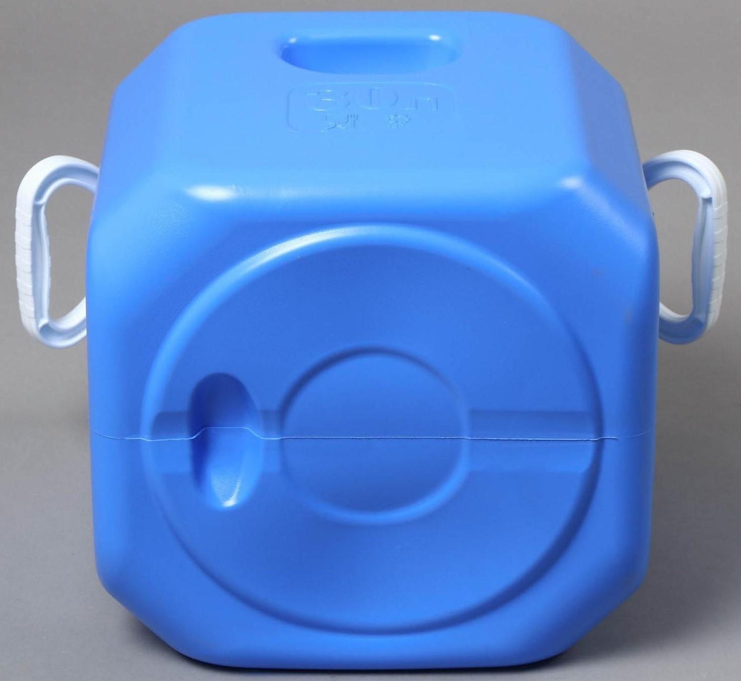 Фляга пищевая, 30 л, горловина 19 см, голубая