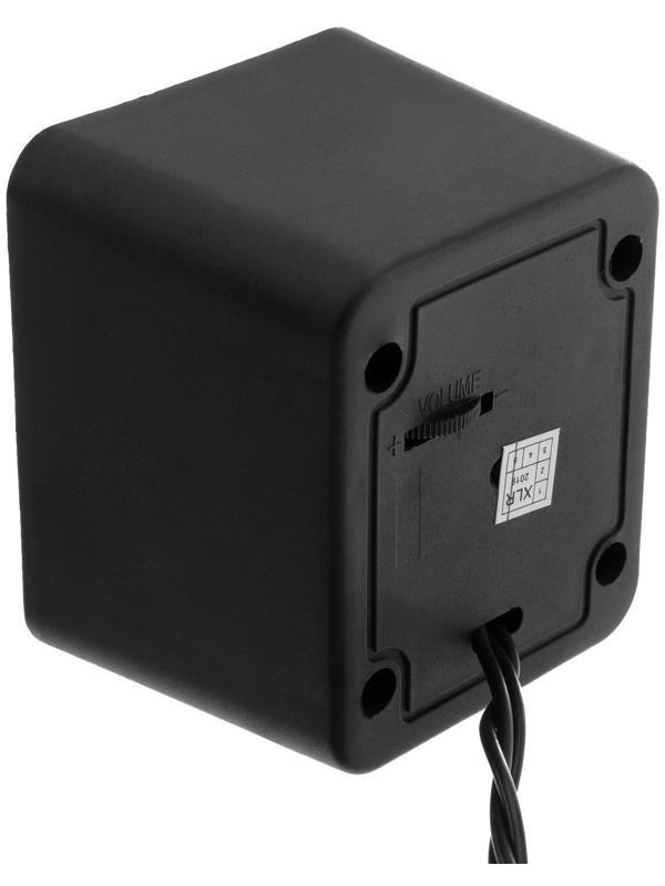 Компьютерные колонки 2.0 LuazON ES-01, Jack 3.5, USB, сине-чёрные