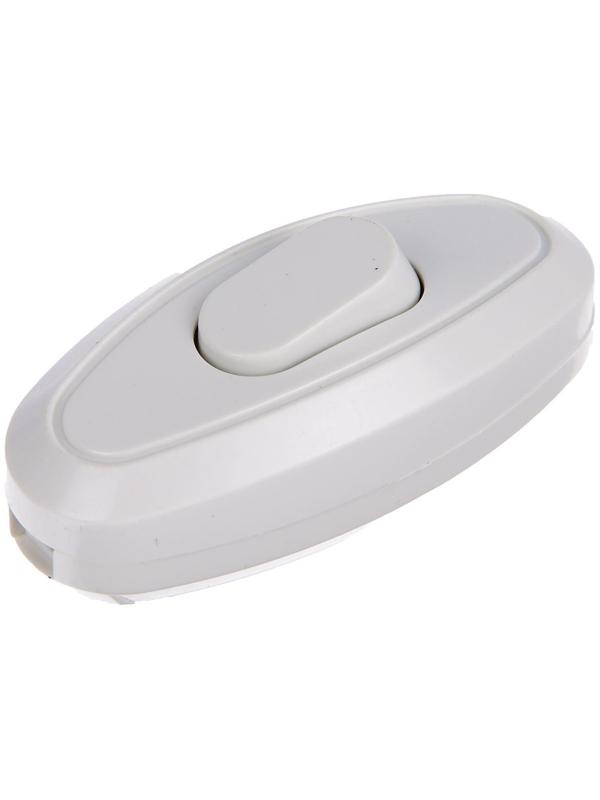 Выключатель на шнур TDM, 6 А, 250 В, белый