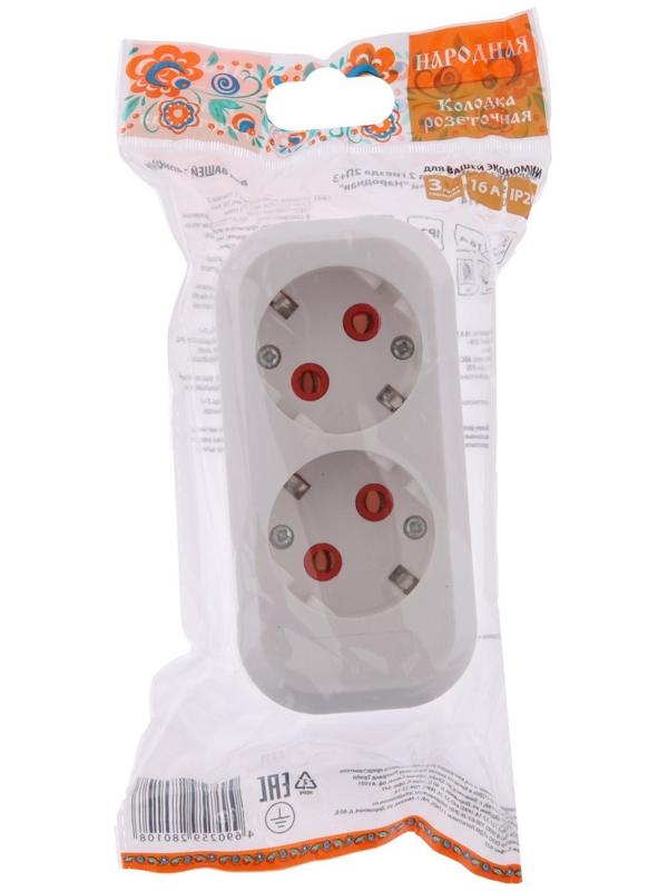 Колодка розеточная TDM 