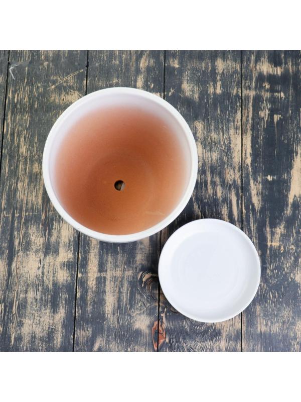 Горшок цветочный Одуванчик 2,5л с подставкой