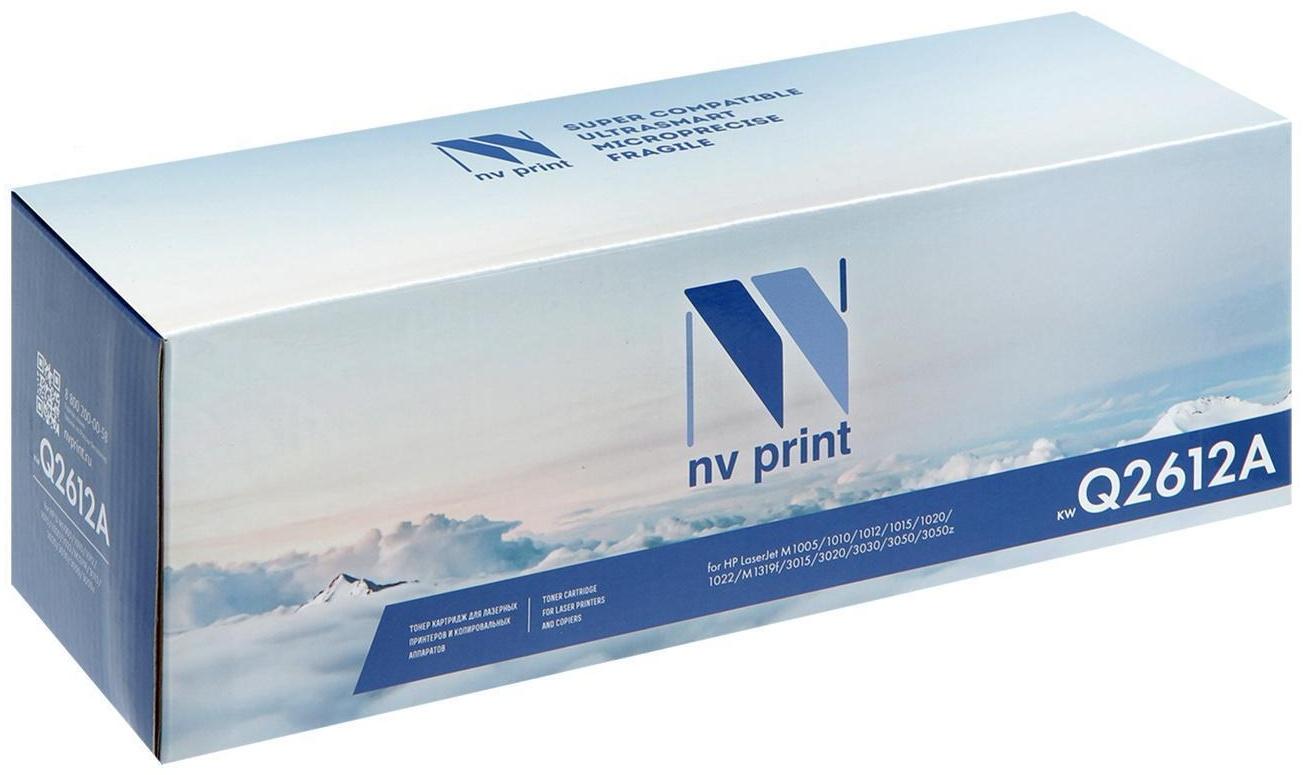 Картридж NV PRINT Q2612A для HP LaserJet 1010/1012/1015/1020/1022/3015/3020/3030 (2000k)