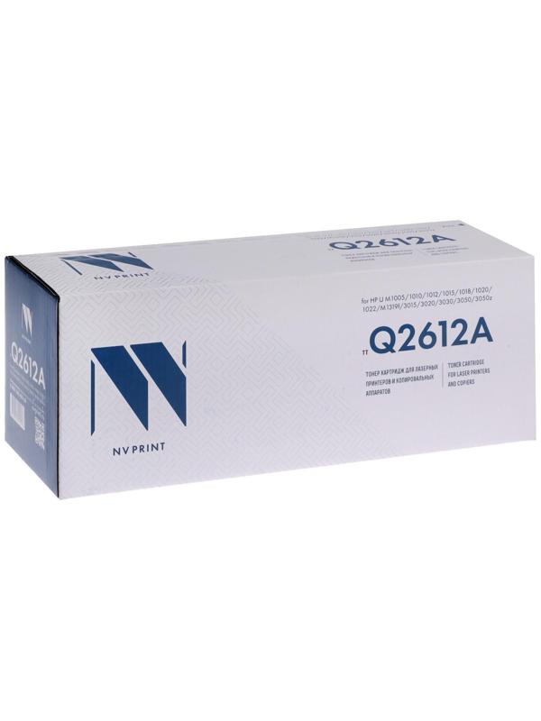 Картридж NV PRINT Q2612A для HP LaserJet 1010/1012/1015/1020/1022/3015/3020/3030 (2000k)