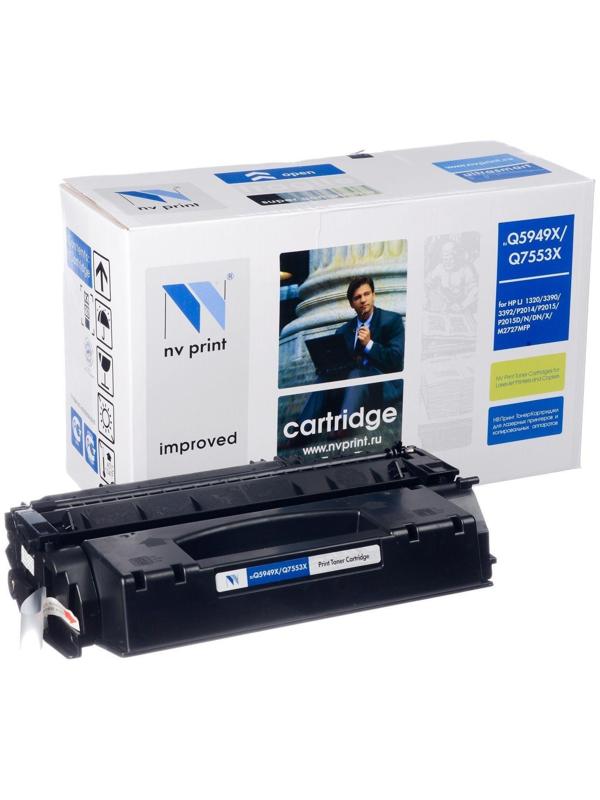 Картридж NV PRINT Q5949X/Q7553X для HP LaserJet 1320/3390/3392/P2014/P2015/M2727 (7000k)