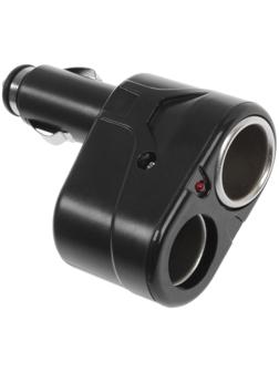 Разветвитель прикуривателя TORSO, 2 гнезда, 12/24 В