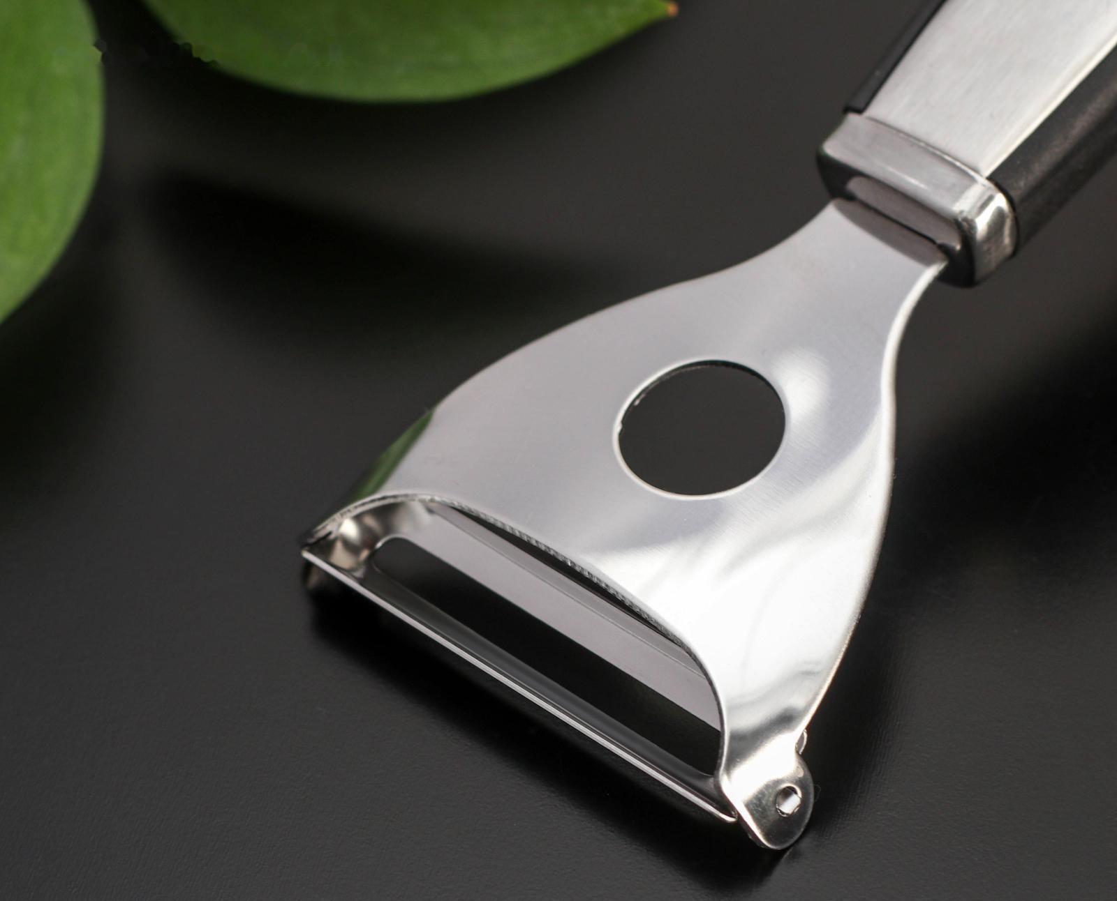 Овощечистка Доляна Blаde, 18 см, ручка sоft tоuch, цвет МИКС